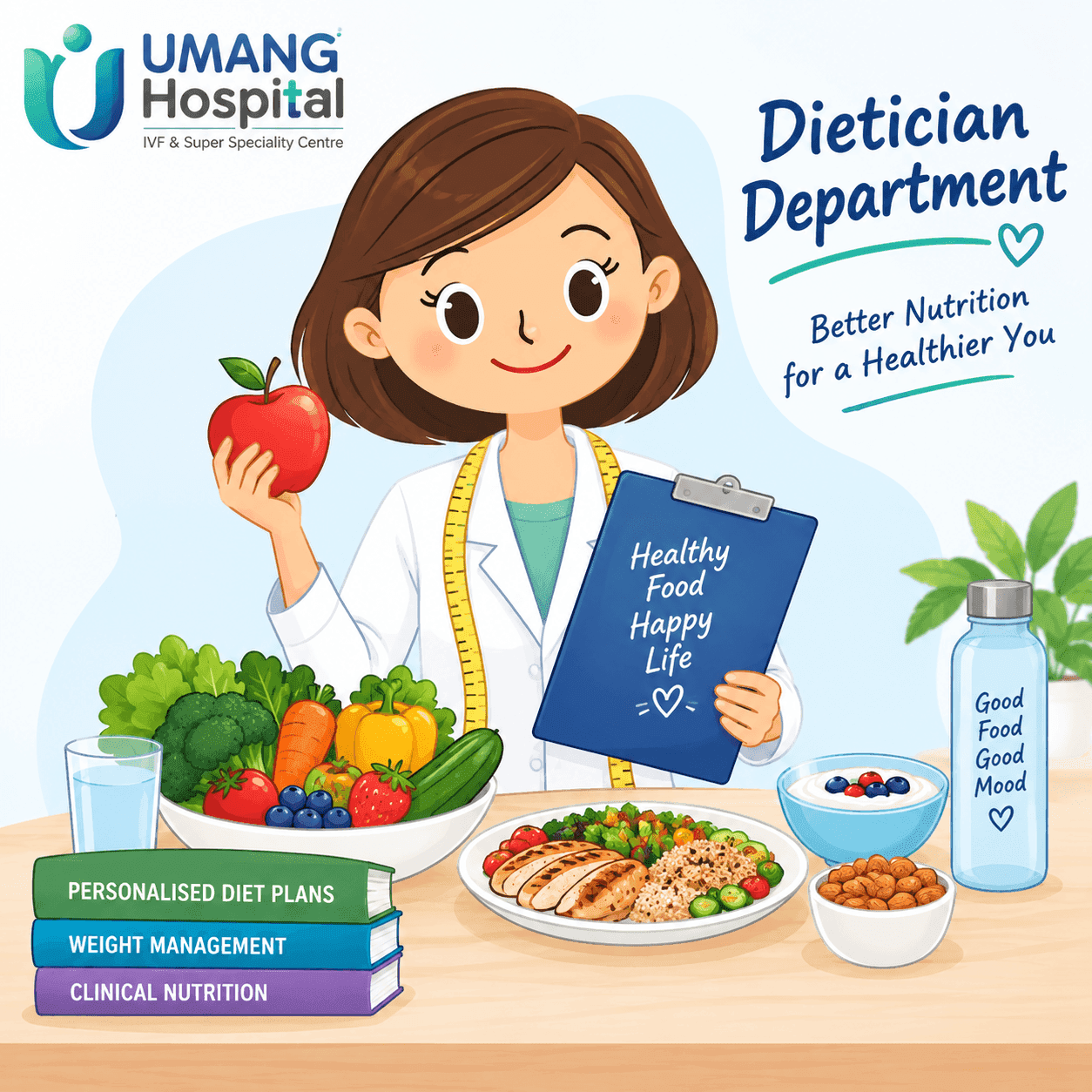 Mrs Tabasuum, Clinical Dietitian  at UMANG Hospital