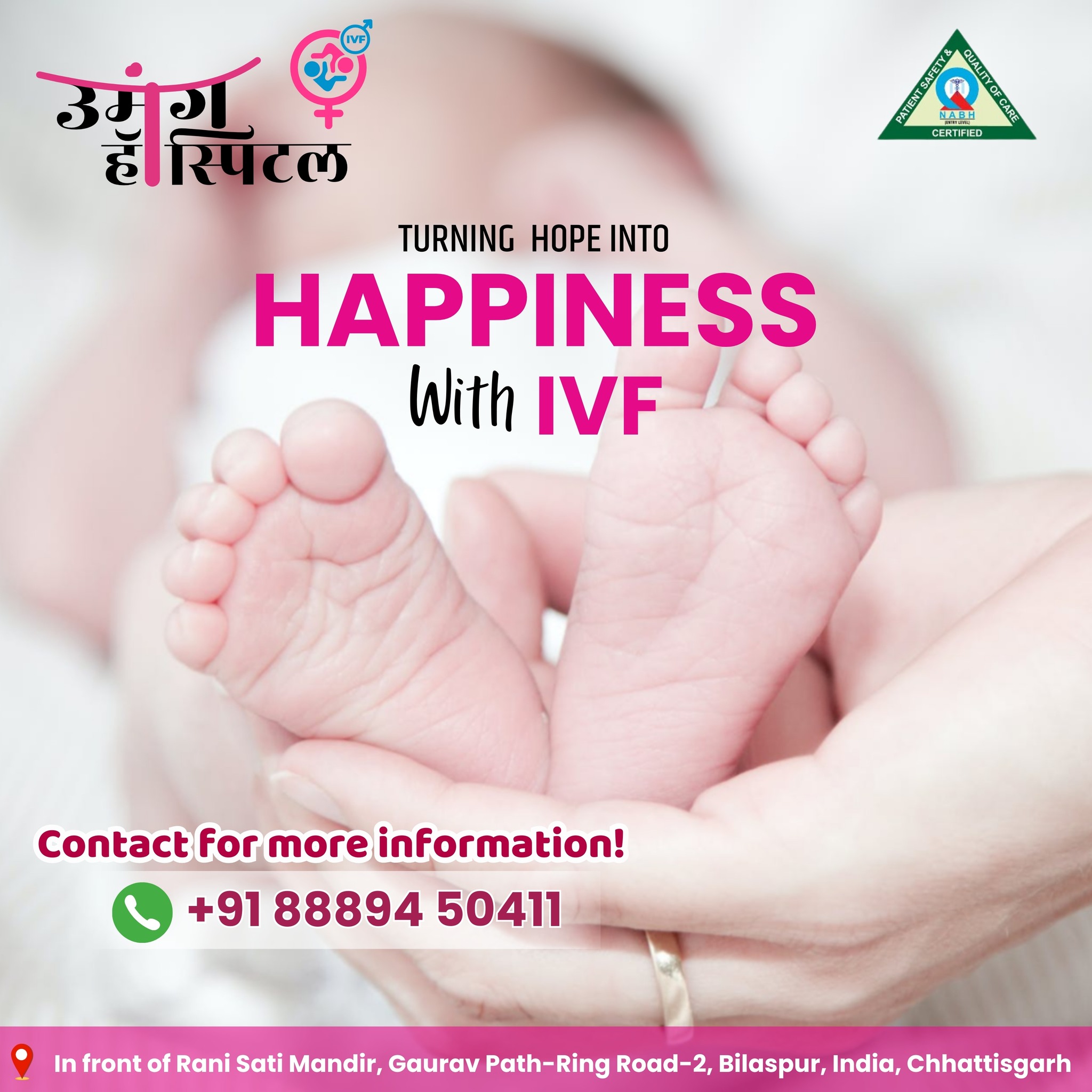 Turning Hope Into  HAPPINESS with IVF 